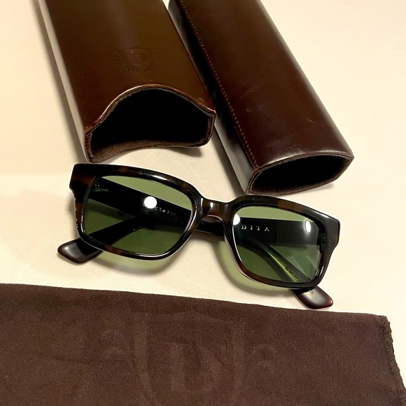Genuine DITA Sunglasses - Handmade - Wayfarer Design - RARE
